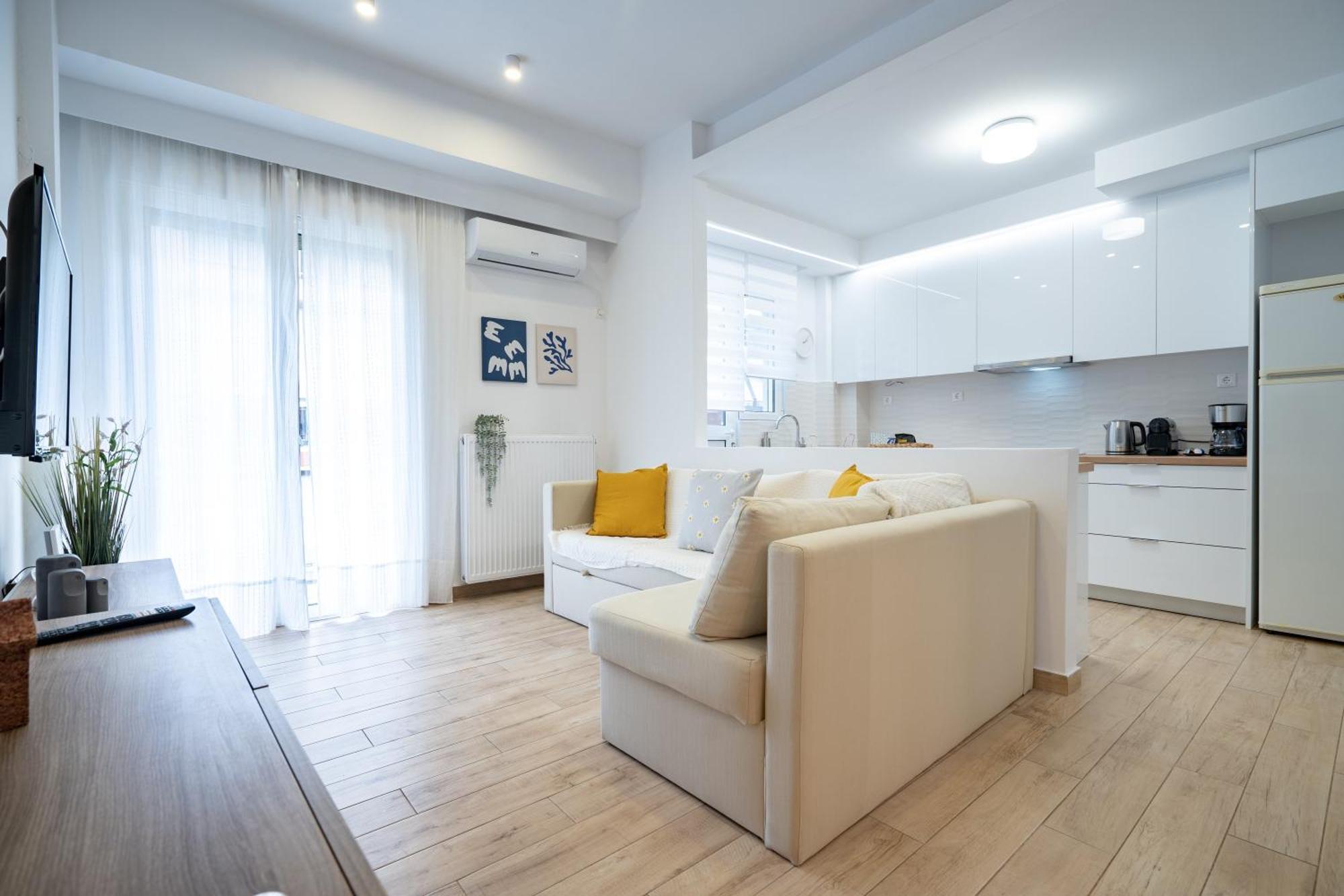 Athens Central Train Station Flat For 4 Persons 外观 照片